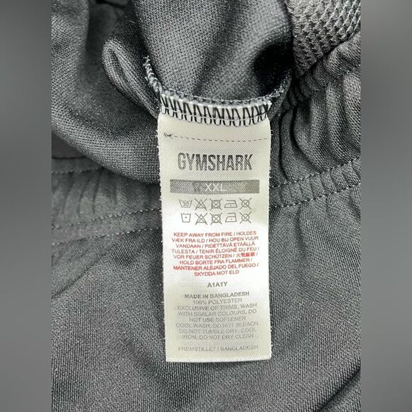 Gymshark black track pants Sz XXL - Picture 3 of 7